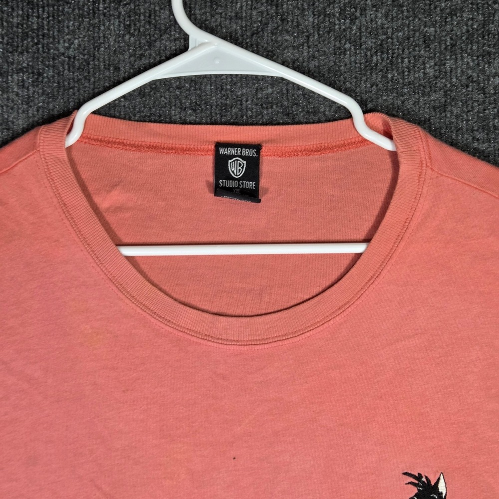 Warner Bros Studio Store Sylvester Tweety Pocket T-Shirt XXL Pink Looney Tunes